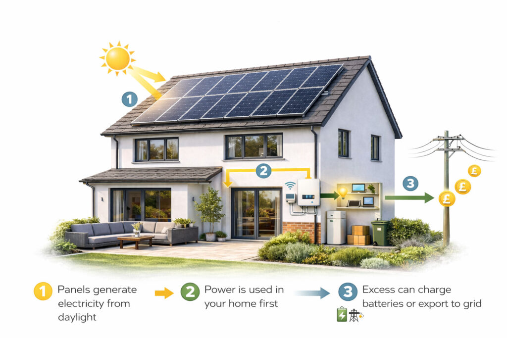 Solar Panels - how they work